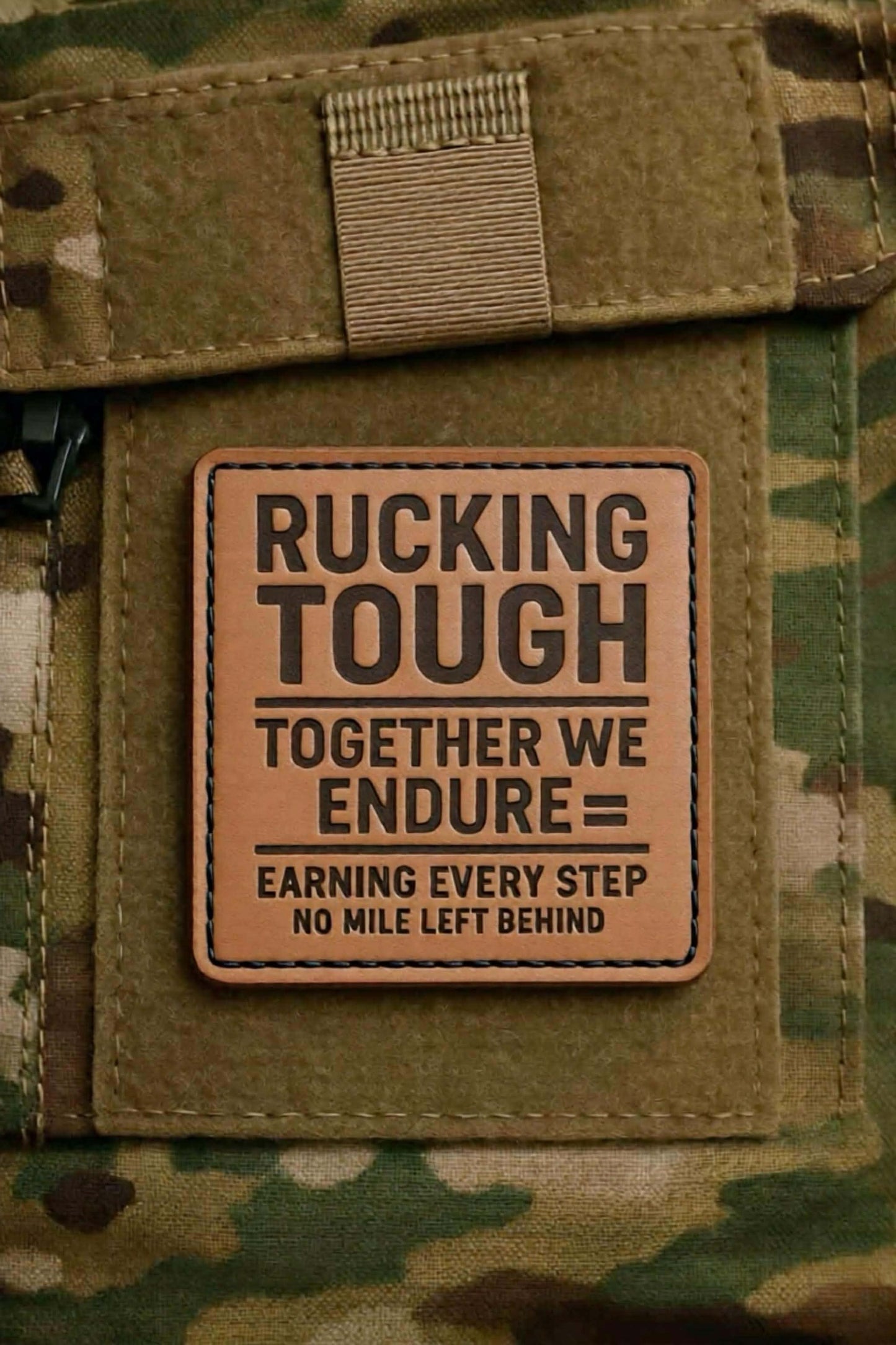 Rucking Tough Leather Patch - Limited Run