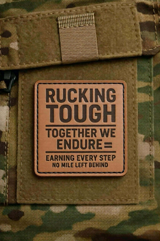 Rucking Tough Leather Patch - Limited Run